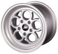Savage Series Race Wheels - Silver Clear w/ Diamond Cut; 17 inch X 10 inch Rear Wheel w/ Lug Nuts...