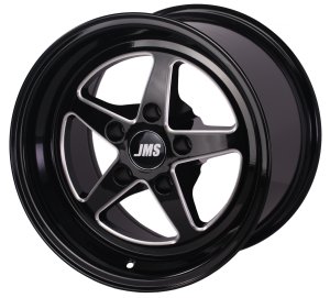 Avenger Series Race Wheels - Black Clear w/ Diamond Cut; 17 inch X 10 inch Rear Wheel w/ Lug Nuts...